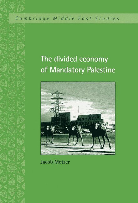Jacob (Hebrew University of Jerusalem) Metzer, Jacob Metzer - The Divided Economy of Mandatory Palestine, Inbunden