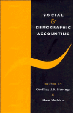 Geoffrey J. D. Hewings, Moss Madden, Urbana-Champaign) Hewings, Geoffrey J. D. (University of Illinois, Moss (University of Liverpool) Madden, Geoffrey J. Hewings, Hewings Geoffrey J. D. - Social and Demographic Accounting, Inbunden