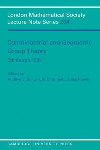 bokomslag Combinatorial and Geometric Group Theory, Edinburgh 1993