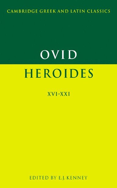 bokomslag Ovid: Heroides XVI-XXI