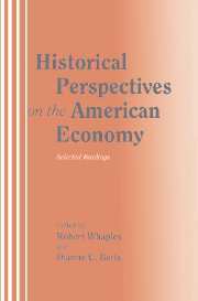 Historical Perspectives on the American Economy 1