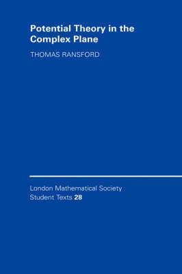 Thomas Ransford, C. M. Series, J. W. Bruce - Potential Theory in the Complex Plane, Häftad