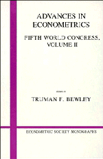 Truman F. Bewley - Advances in Econometrics: Volume 2, Häftad