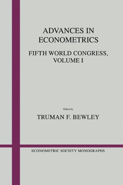 Advances in Econometrics: Volume 1 1