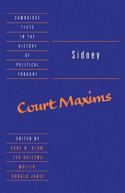 Sidney: Court Maxims 1