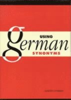 bokomslag Using German Synonyms