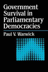 bokomslag Government Survival in Parliamentary Democracies