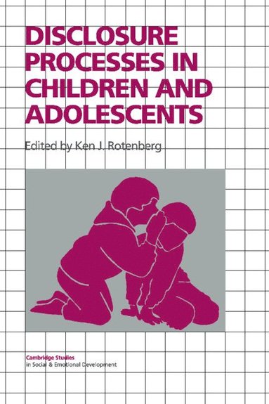 bokomslag Disclosure Processes in Children and Adolescents