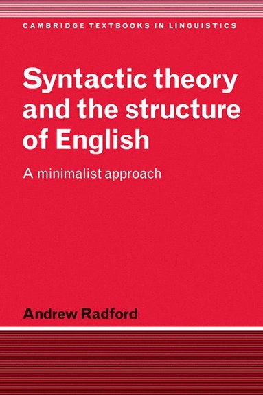 bokomslag Syntactic Theory and the Structure of English