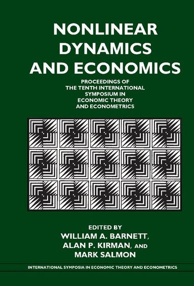 William A. Barnett, Alan P. Kirman, Mark Salmon, William A. Barnett, Mark Salmon, Alan Kirman - Nonlinear Dynamics and Economics, Inbunden