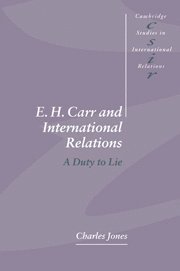 bokomslag E. H. Carr and International Relations