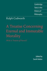 bokomslag Ralph Cudworth: A Treatise Concerning Eternal and Immutable Morality