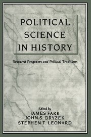 bokomslag Political Science in History