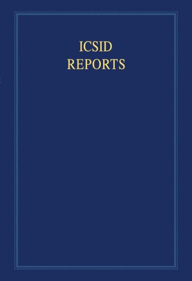 bokomslag ICSID Reports: Volume 3