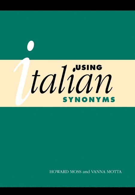 Using Italian Synonyms 1
