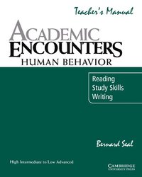 bokomslag Academic Encounters: Human Behavior Teacher's manual