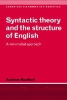 Syntactic Theory and the Structure of English 1