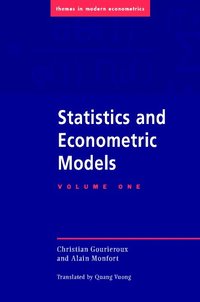 bokomslag Statistics and Econometric Models