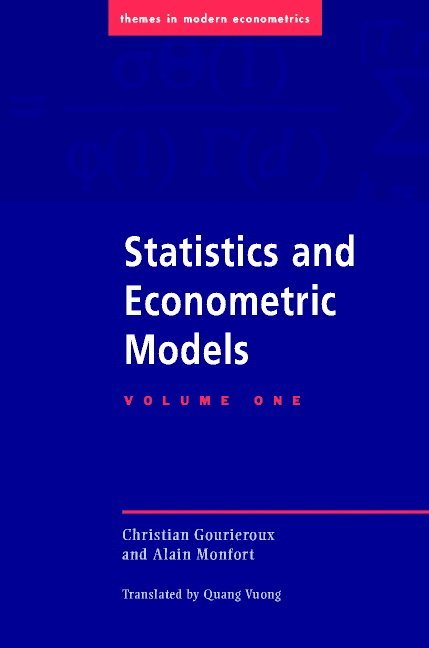 Statistics and Econometric Models 1