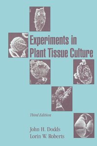 bokomslag Experiments in Plant Tissue Culture