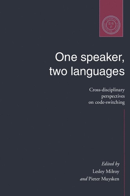 One Speaker, Two Languages 1