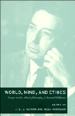 J. E. J. Altham, Ross Harrison - World, Mind, and Ethics, Häftad