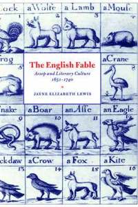 bokomslag The English Fable: Aesop and Literary Culture, 1651 1740