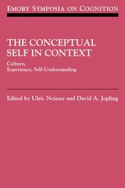 bokomslag The Conceptual Self in Context