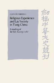 bokomslag Religious Experience and Lay Society in T'ang China