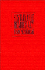 Adam Przeworski - Sustainable Democracy, Inbunden