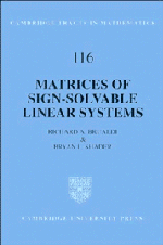 Matrices of Sign-Solvable Linear Systems 1