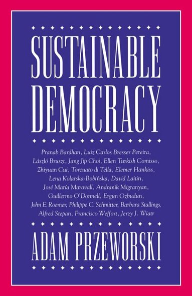 Adam Przeworski - Sustainable Democracy, Häftad