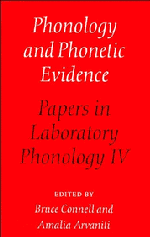 bokomslag Phonology and Phonetic Evidence