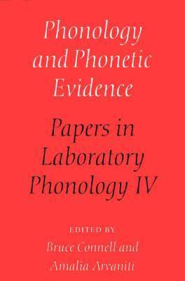 bokomslag Phonology and Phonetic Evidence