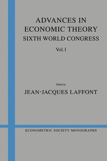 Advances in Economic Theory: Volume 1 1