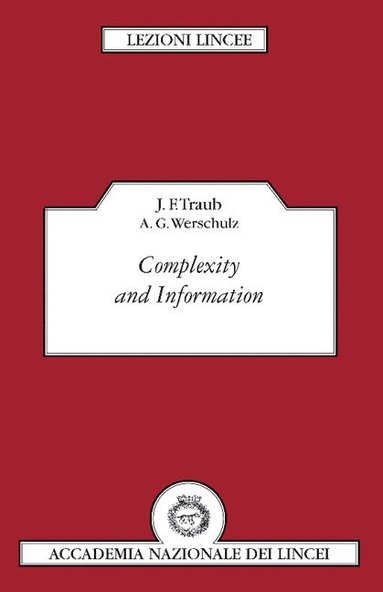 bokomslag Complexity and Information