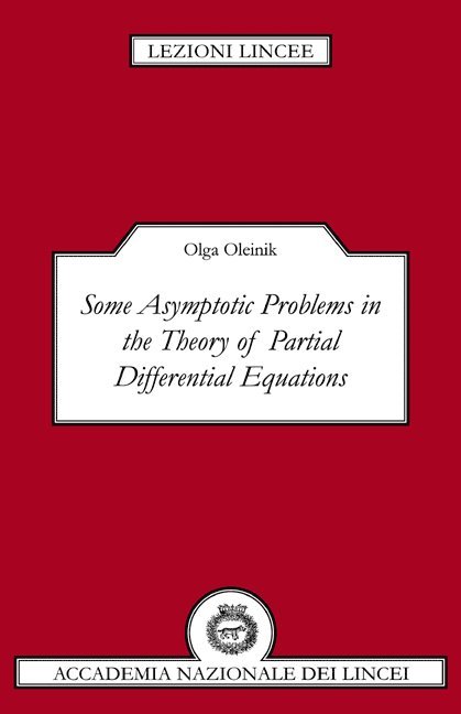 Some Asymptotic Problems in the Theory of Partial Differential Equations 1