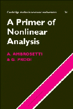 bokomslag A Primer of Nonlinear Analysis