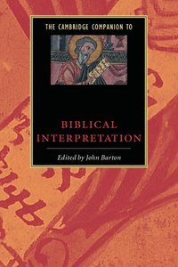 bokomslag The Cambridge Companion to Biblical Interpretation