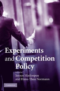 bokomslag Experiments and Competition Policy
