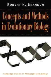 bokomslag Concepts and Methods in Evolutionary Biology