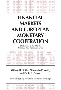 bokomslag Financial Markets and European Monetary Cooperation