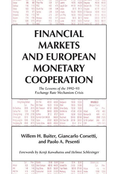 bokomslag Financial Markets and European Monetary Cooperation