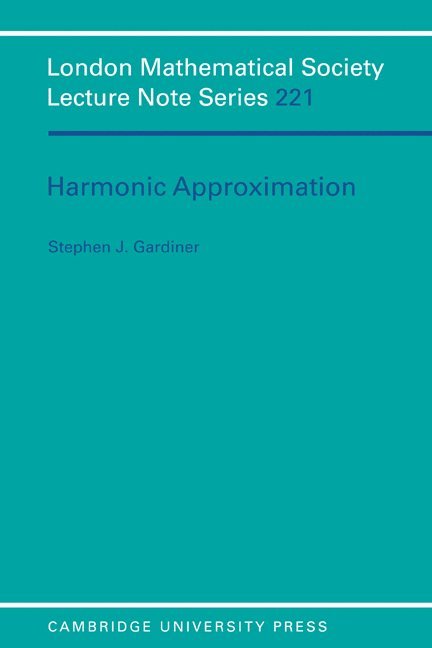 Harmonic Approximation 1