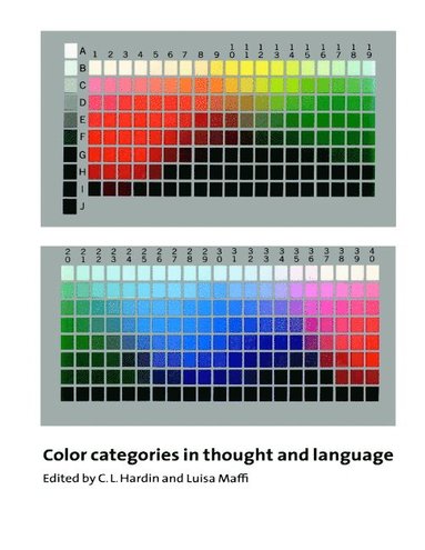 bokomslag Color Categories in Thought and Language