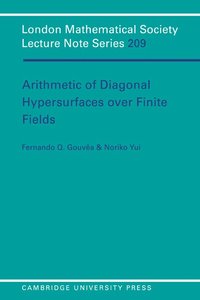 bokomslag Arithmetic of Diagonal Hypersurfaces over Finite Fields