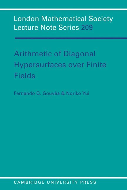 Arithmetic of Diagonal Hypersurfaces over Finite Fields 1