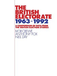 bokomslag The British Electorate, 1963-1992