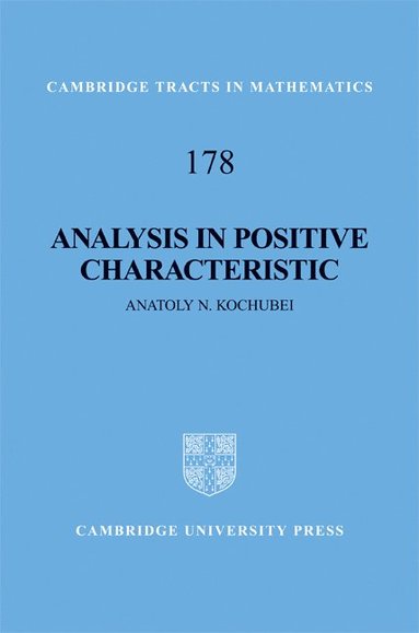 bokomslag Analysis in Positive Characteristic