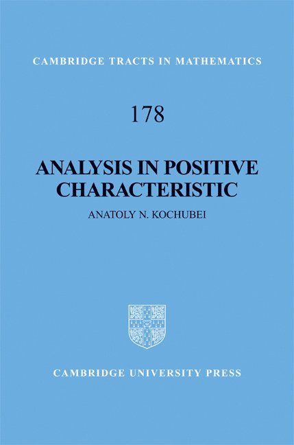 Analysis in Positive Characteristic 1